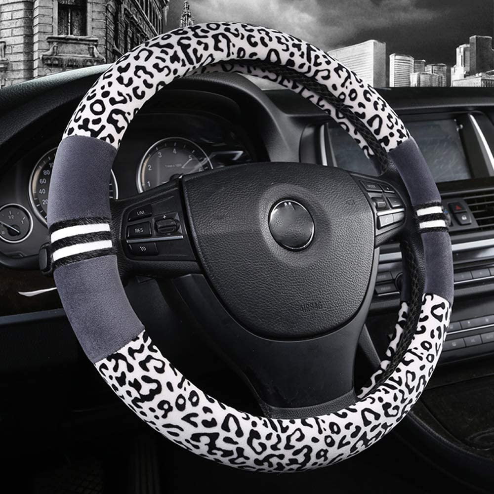 Detail Snake Print Steering Wheel Cover Nomer 32