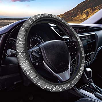 Detail Snake Print Steering Wheel Cover Nomer 33