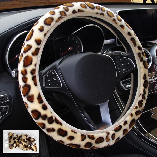 Detail Snake Print Steering Wheel Cover Nomer 5