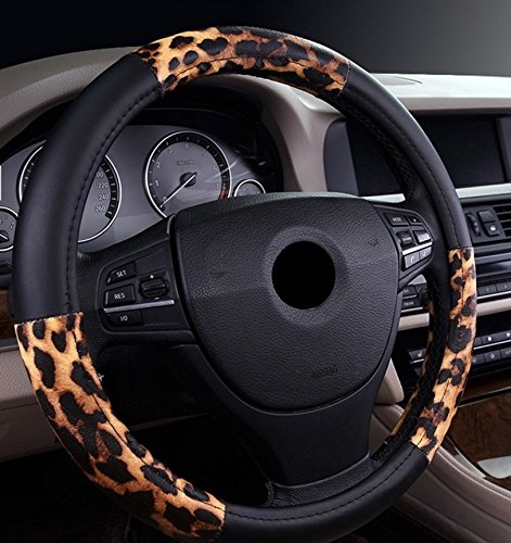 Detail Snake Print Steering Wheel Cover Nomer 41
