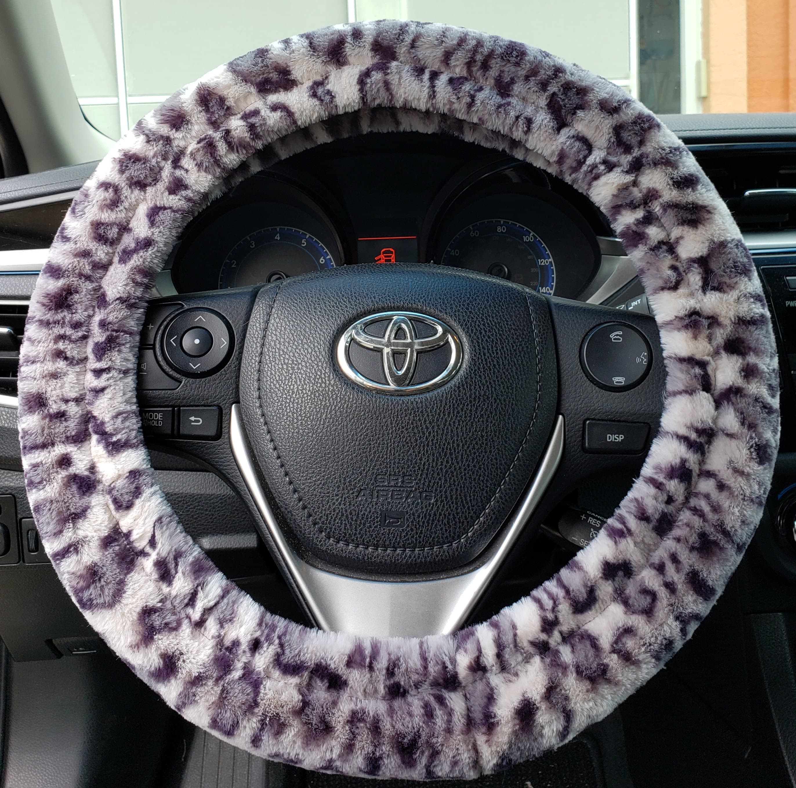 Detail Snake Print Steering Wheel Cover Nomer 48