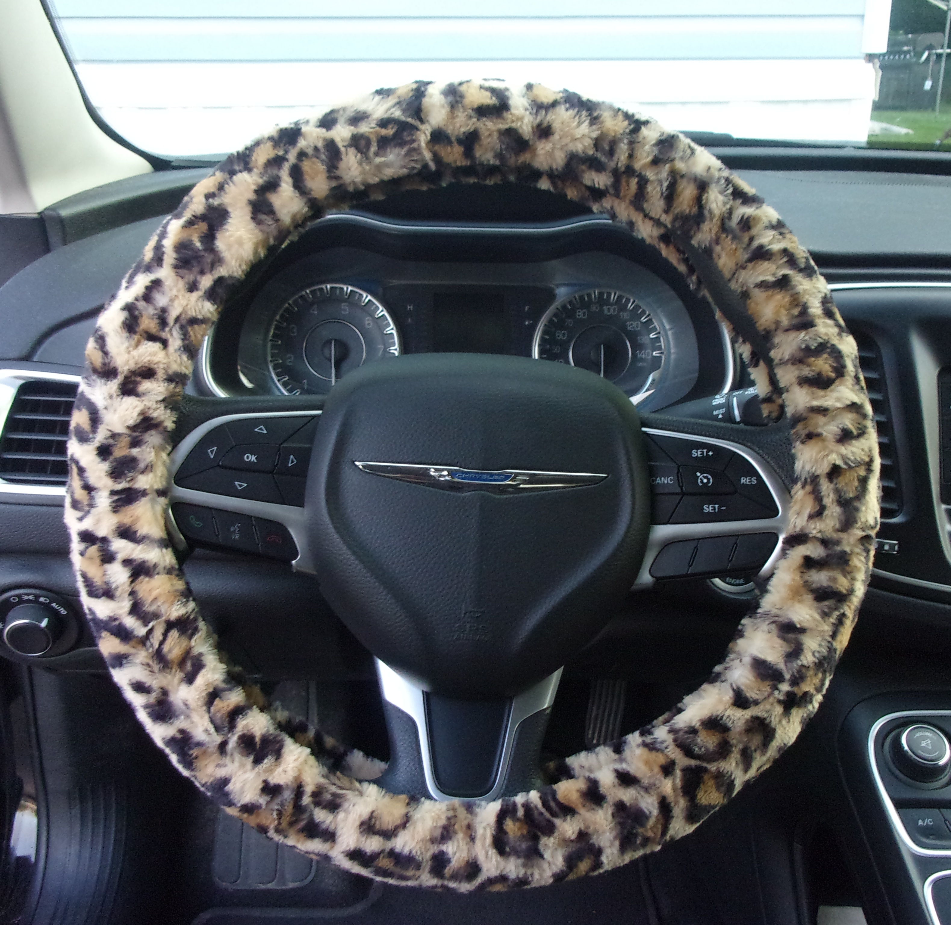 Detail Snake Print Steering Wheel Cover Nomer 6