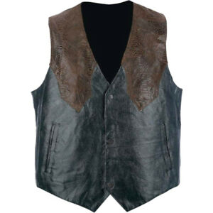 Detail Snake Skin Motorcycle Vest Nomer 3