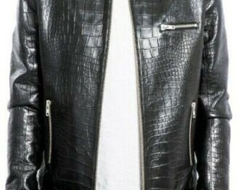 Detail Snake Skin Motorcycle Vest Nomer 55