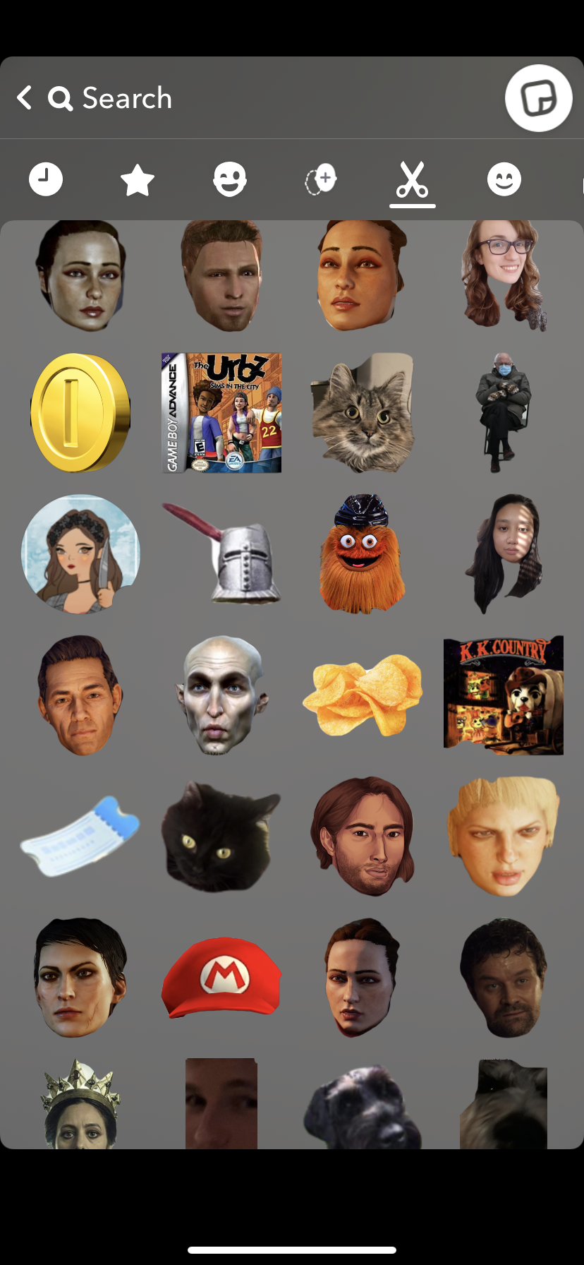 Detail Snapchat Cutouts Nomer 15