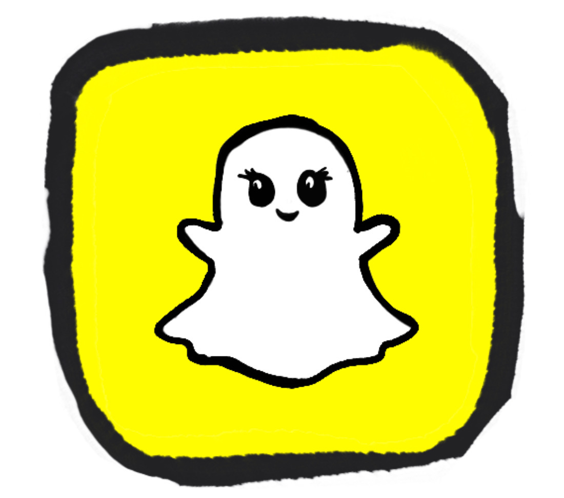 Detail Snapchat Drawings Logo Nomer 39