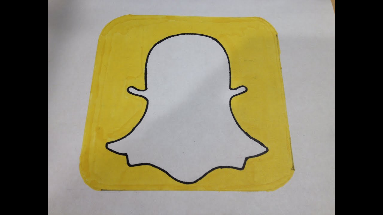 Detail Snapchat Drawings Logo Nomer 10