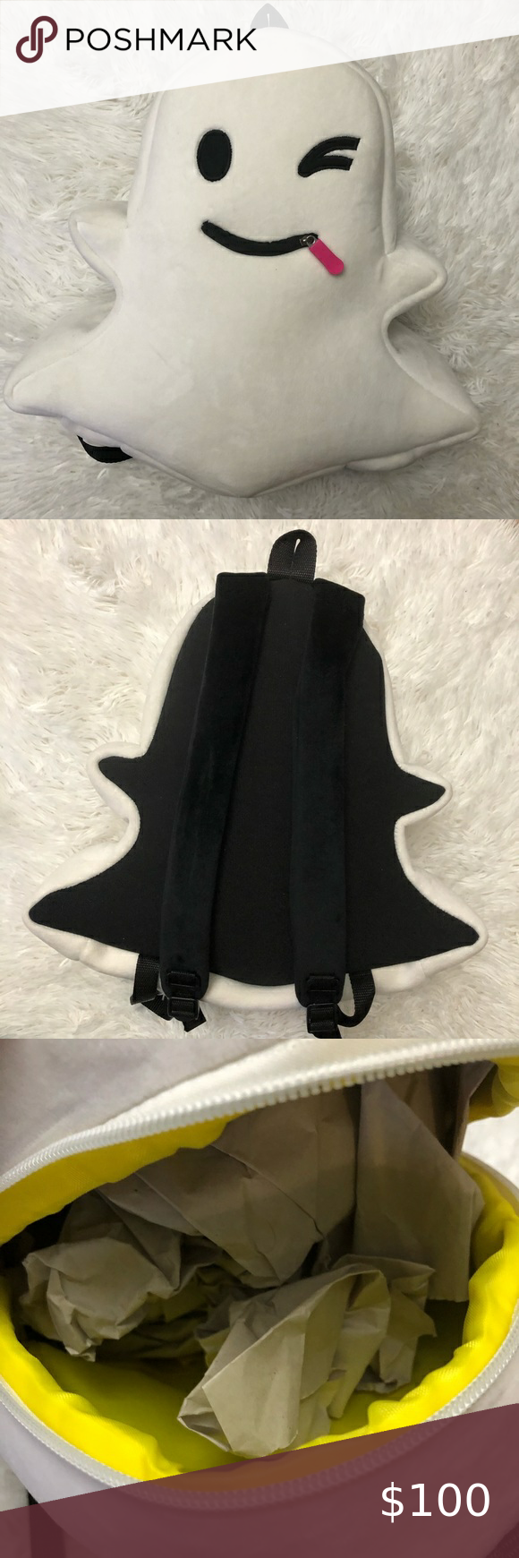 Detail Snapchat Ghost Backpack Nomer 21