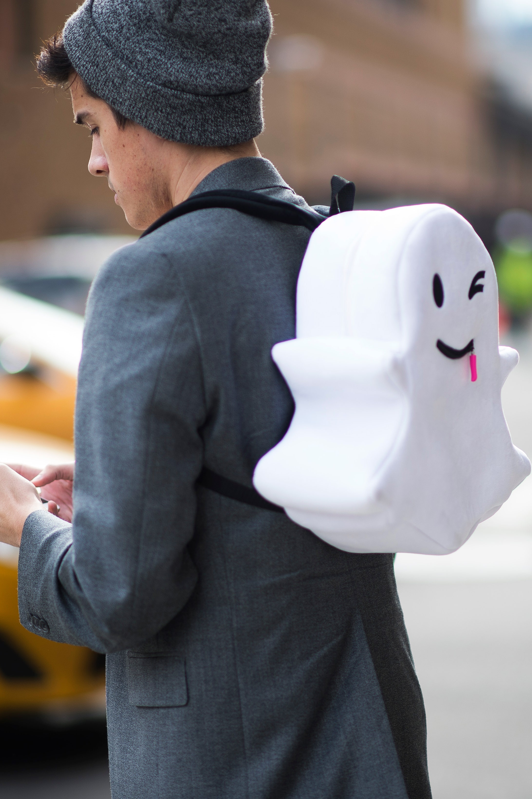 Detail Snapchat Ghost Backpack Nomer 35