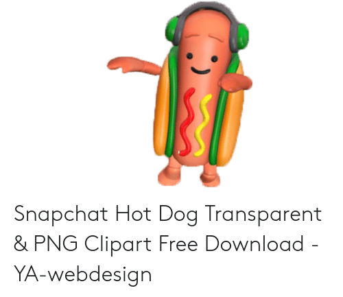Detail Snapchat Hot Dog Transparent Nomer 46
