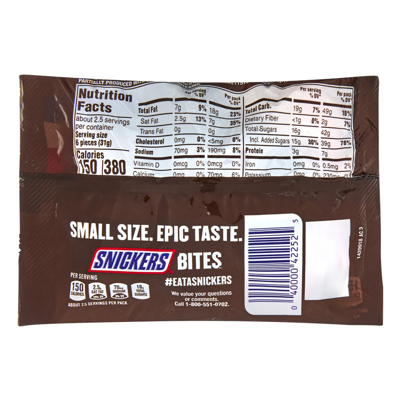 Detail Snickers Barcode Nomer 11