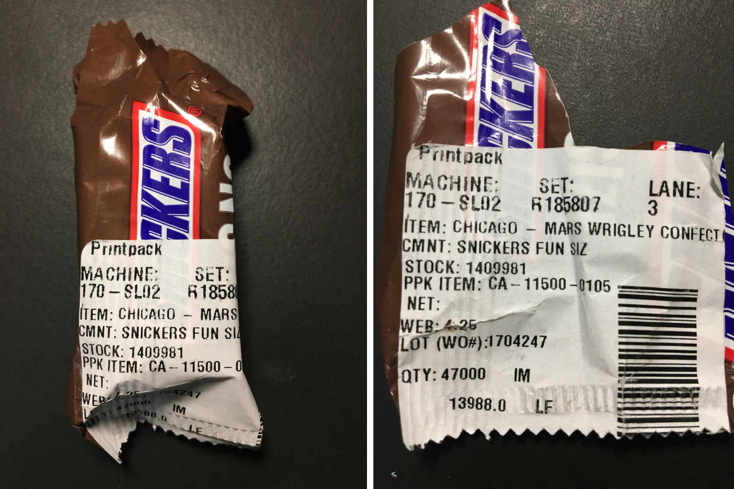 Detail Snickers Barcode Nomer 34