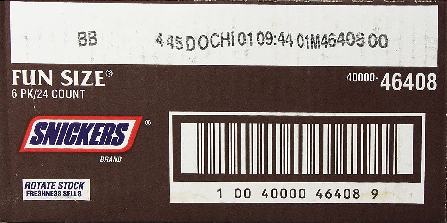 Detail Snickers Barcode Nomer 40