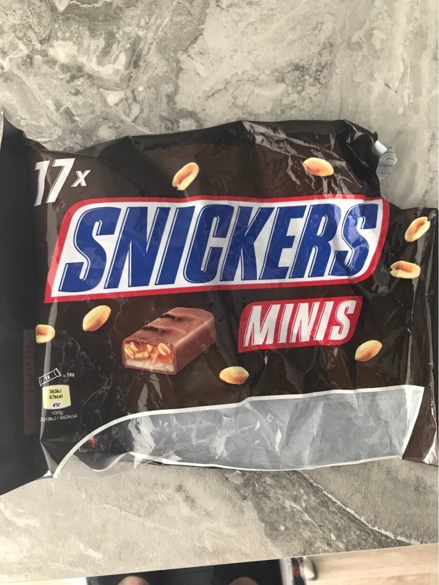 Detail Snickers Minis Sharing Size Barcode Nomer 39