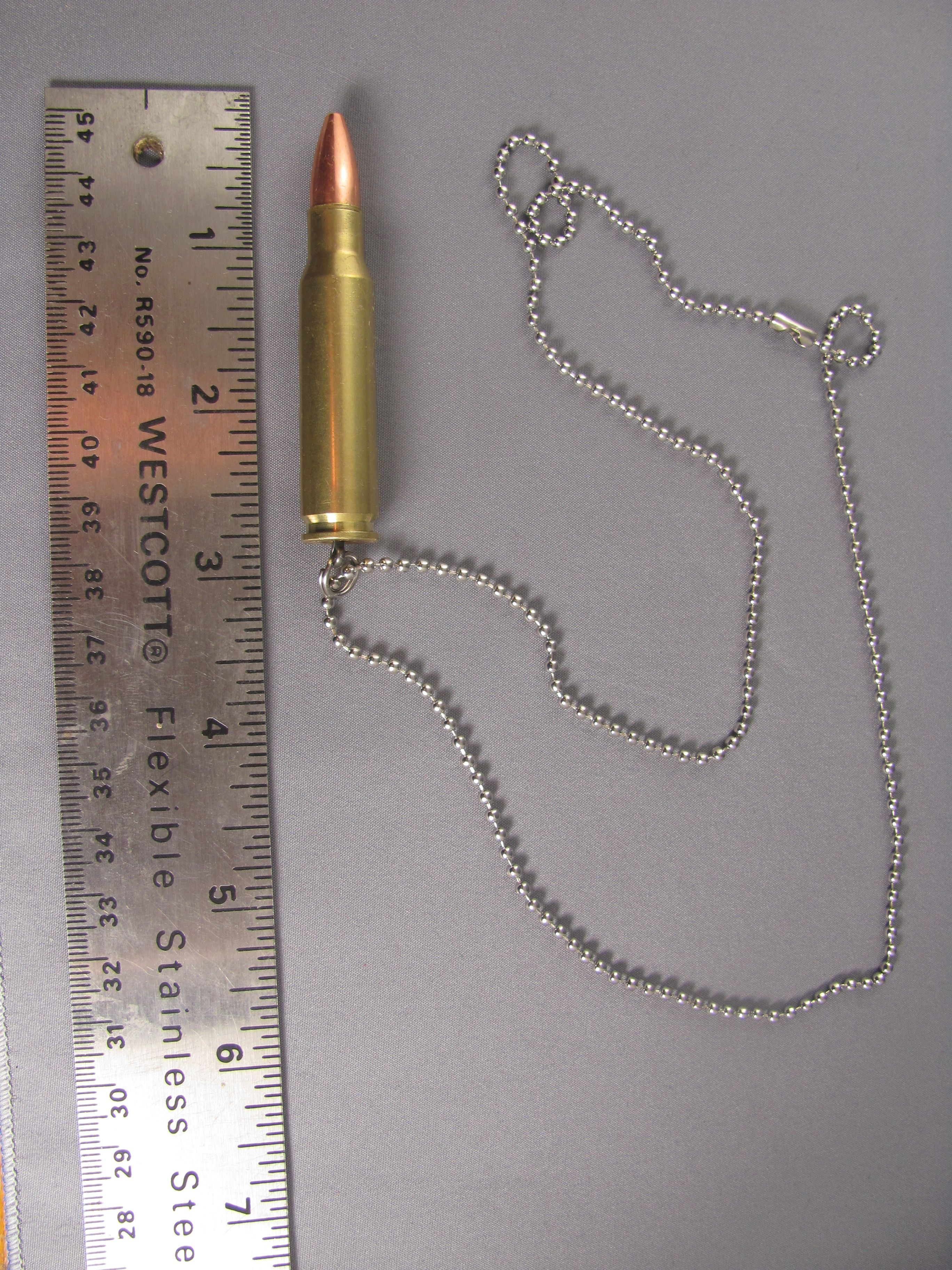 Detail Sniper Bullet Necklace Nomer 12