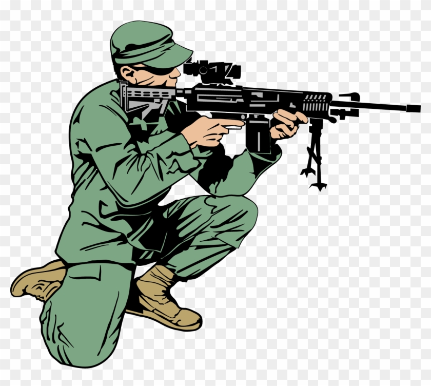 Detail Sniper Clip Art Nomer 12