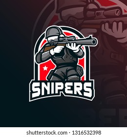 Detail Sniper Logo Nomer 18