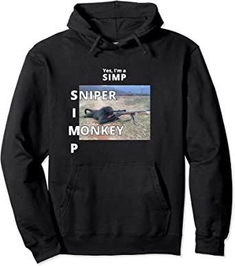 Detail Sniper Monkey Hoodie Nomer 2