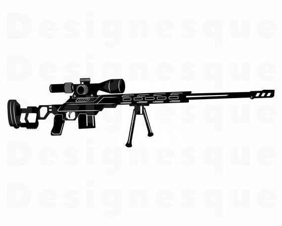 Detail Sniper Rifle Clipart Nomer 10