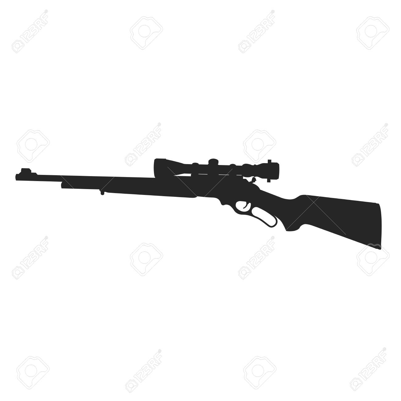 Detail Sniper Rifle Clipart Nomer 18