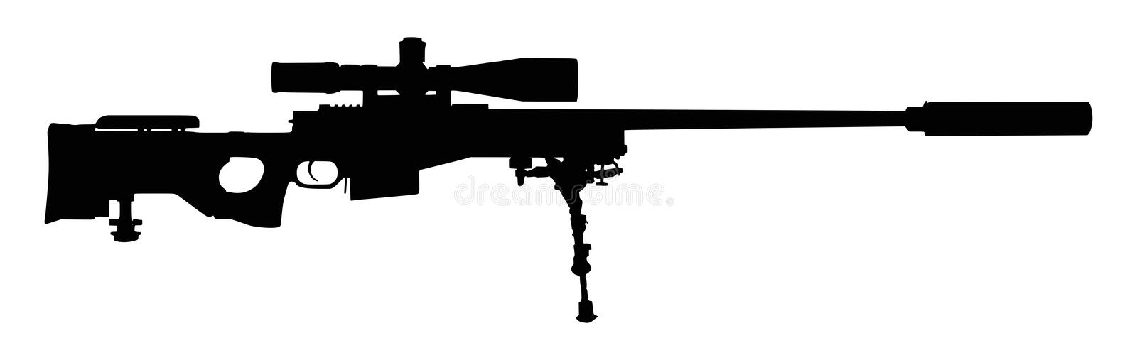 Detail Sniper Rifle Clipart Nomer 9