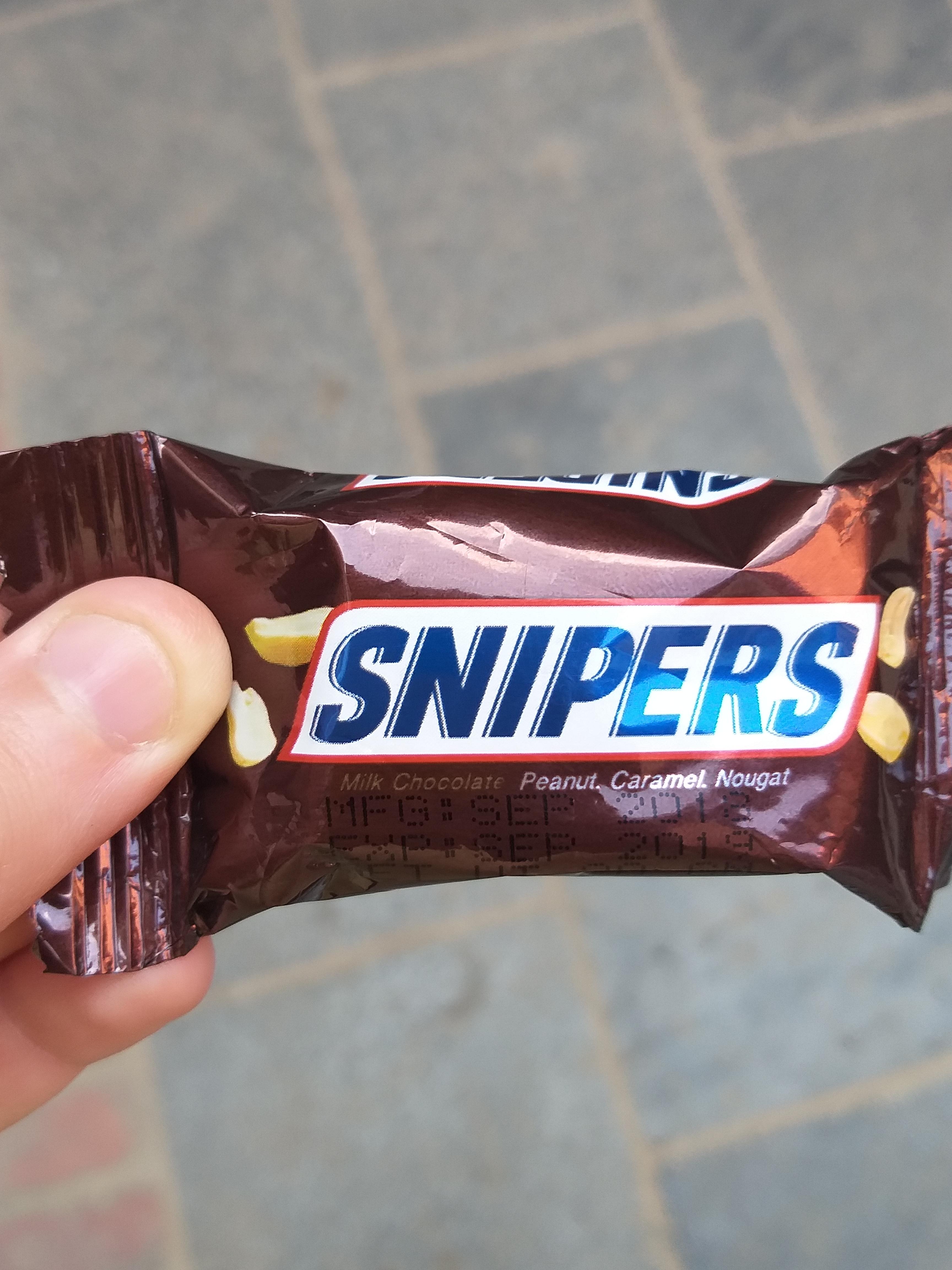 Detail Snipers Snickers Nomer 21