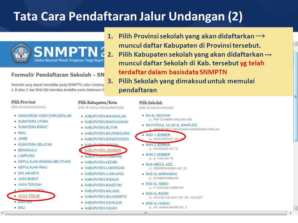 Detail Snmptn Jalur Undangan Nomer 13