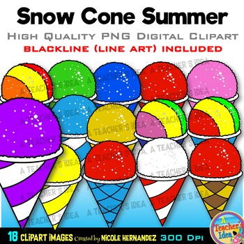 Detail Snocone Clipart Nomer 37