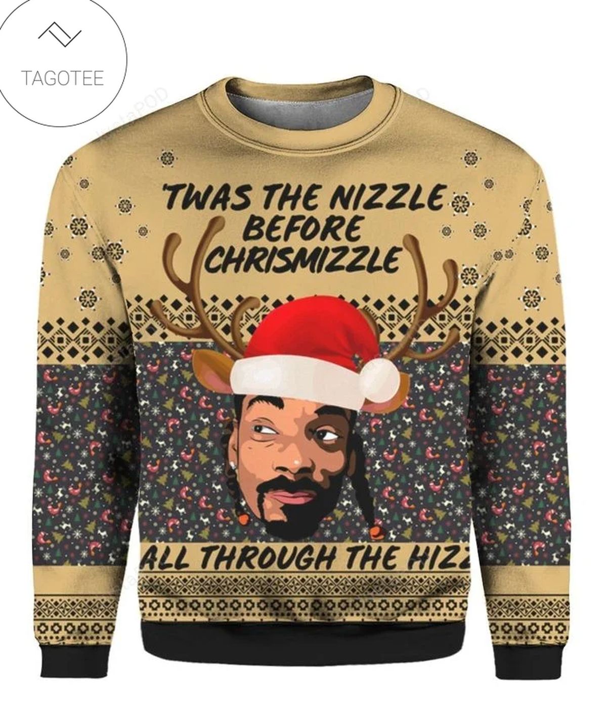 Detail Snoop Dog Christmas Sweater Nomer 10