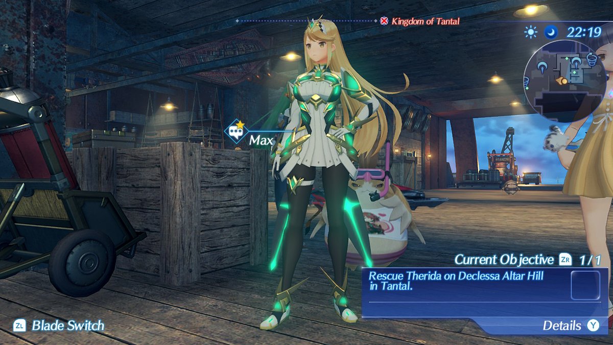 Detail Xenoblade Chronicles 2 Mythra Nomer 26