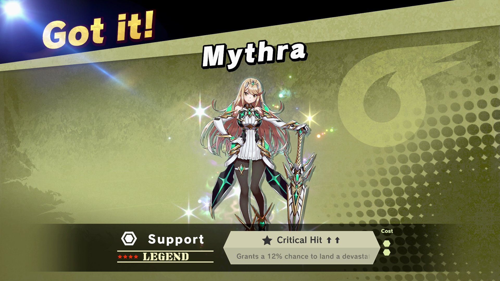 Detail Xenoblade Chronicles 2 Mythra Nomer 33