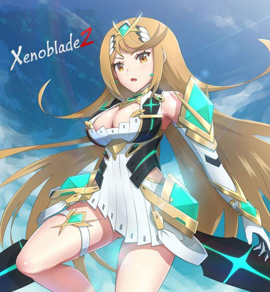 Detail Xenoblade Chronicles 2 Mythra Nomer 43