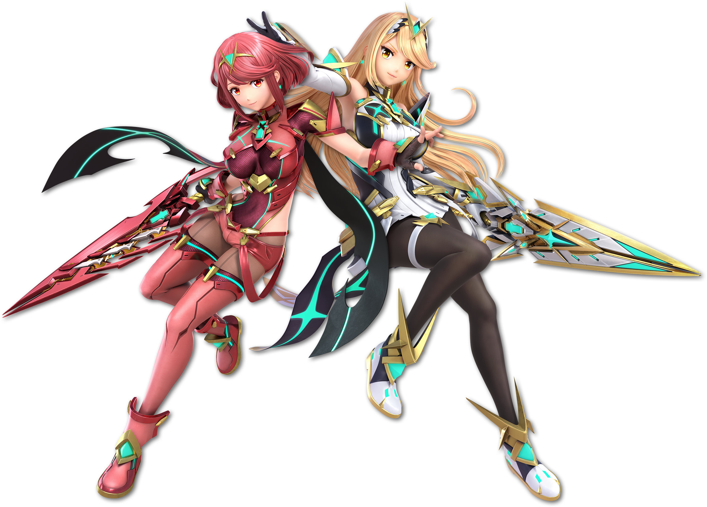 Detail Xenoblade Chronicles 2 Mythra Nomer 8