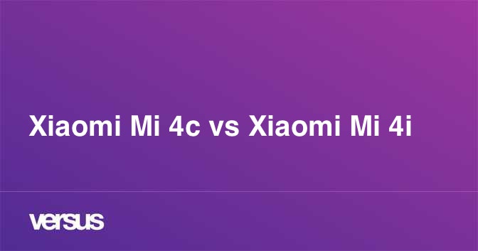 Detail Xiaomi Mi4c Vs Mi4i Nomer 24