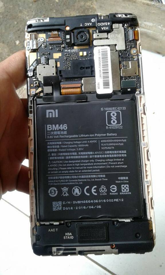 Detail Xiaomi Note 3 Di Cas Tidak Keluar Gambar Batrey Nomer 3