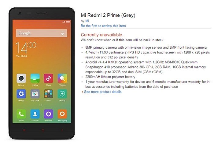 Detail Xiaomi Redmi Prime 2 Nomer 26