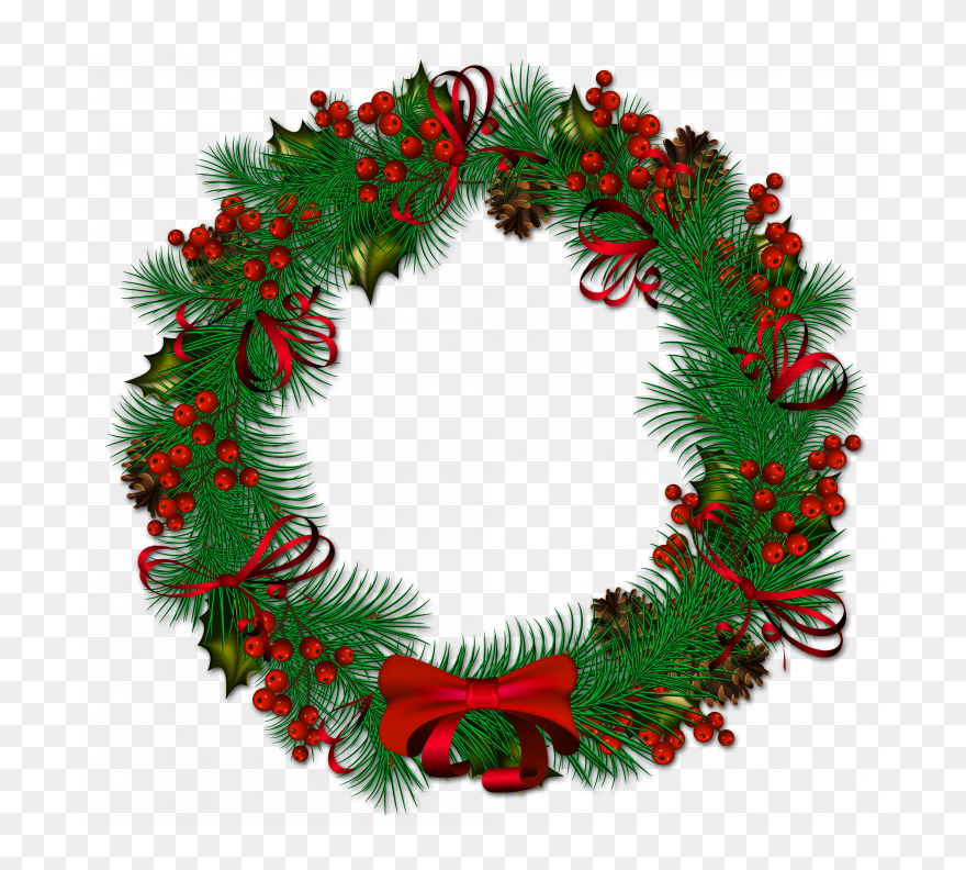 Detail Xmas Wreath Png Nomer 11