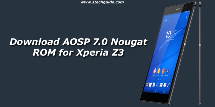 Detail Xperia Z3 Nougat Xda Nomer 45