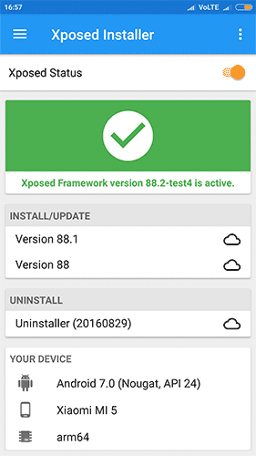 Detail Xposed Miui 9 Nougat Nomer 13