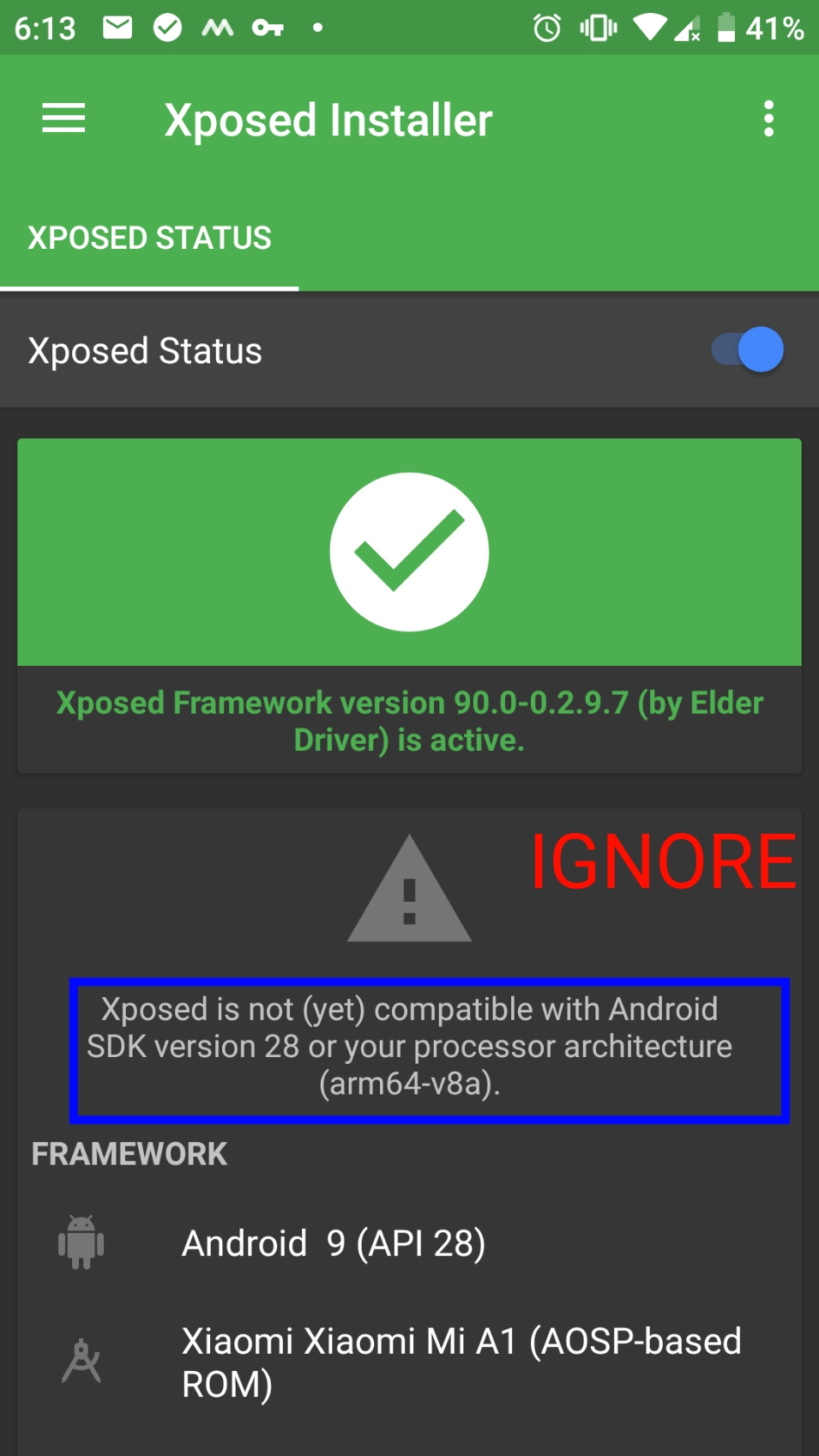 Detail Xposed Miui 9 Nougat Nomer 30