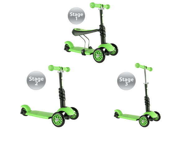 Detail Y Glider 3 In 1 Scooter Nomer 2