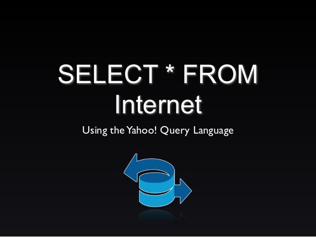 Detail Yahoo Query Language Nomer 12