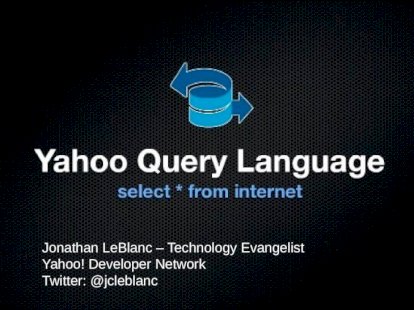 Detail Yahoo Query Language Nomer 46