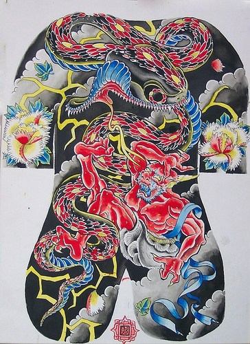 Detail Yakuza Tattoo Design Gallery Nomer 20