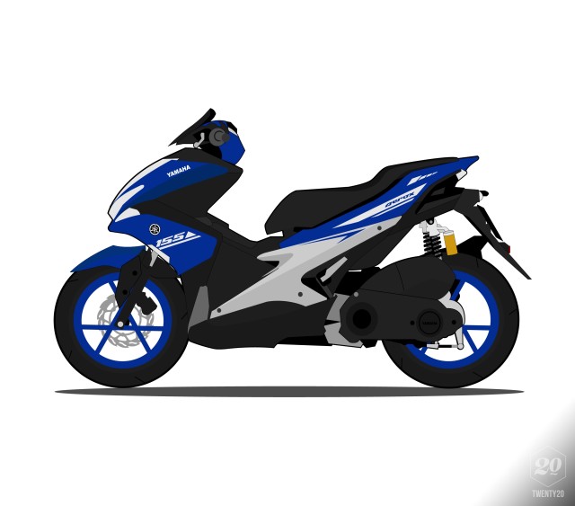 Detail Yamaha Aerox 155 Logo Vector Nomer 8