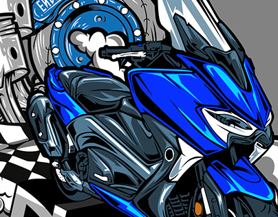 Detail Yamaha Nmax Logo Vector Nomer 20