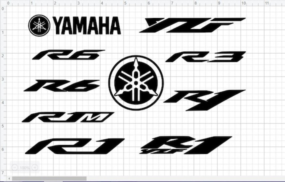 Detail Yamaha R1 Logo Nomer 10