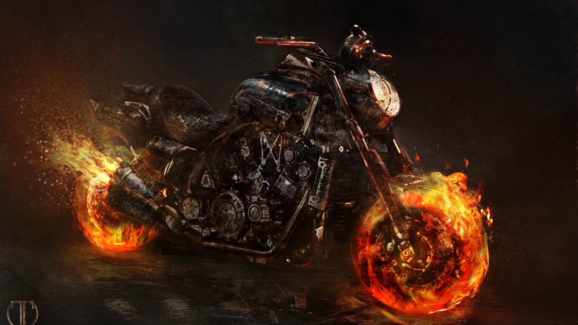 Detail Yamaha Vmax Ghost Rider Nomer 13