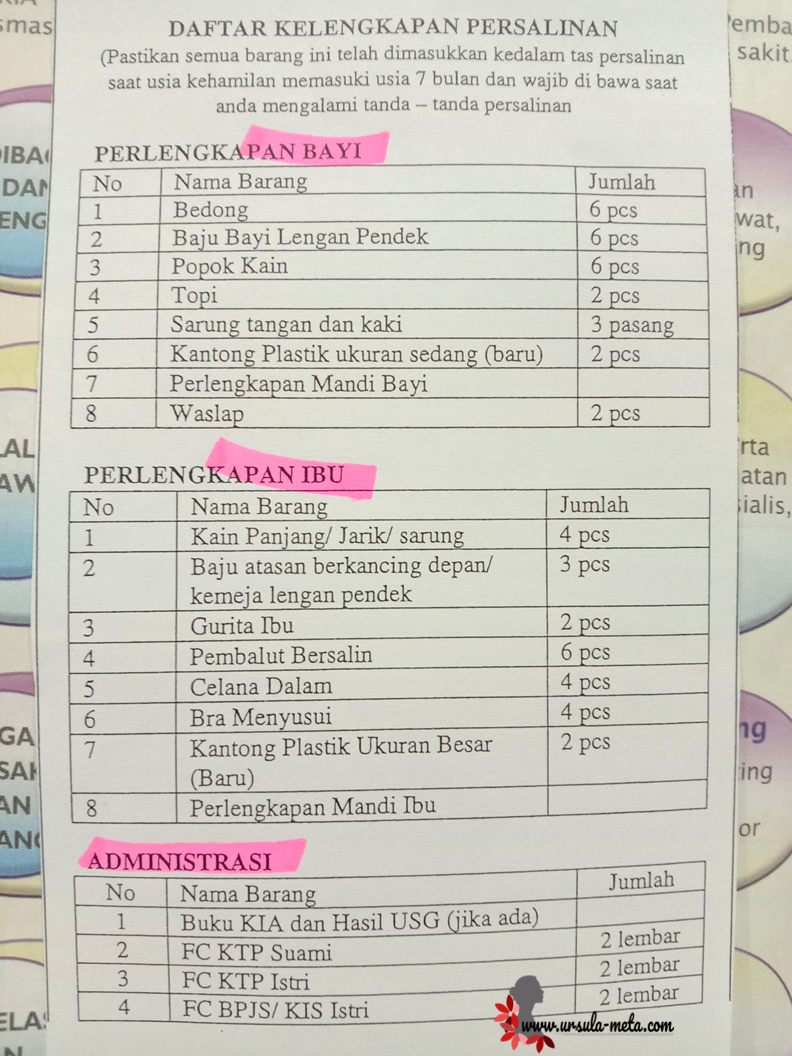 Detail Yang Dibawa Saat Melahirkan Di Rumah Sakit Nomer 8