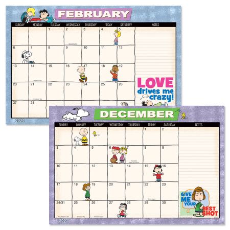 Detail Snoopy 2021 Wall Calendar Nomer 30